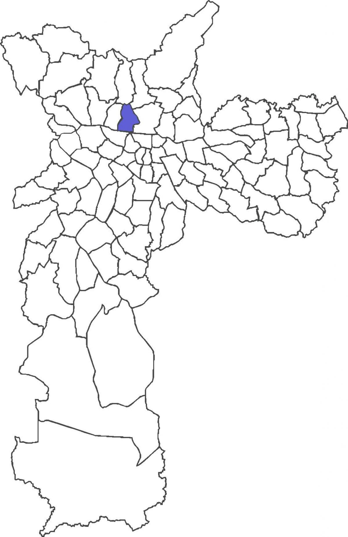 Mapa powiat Casa Verde