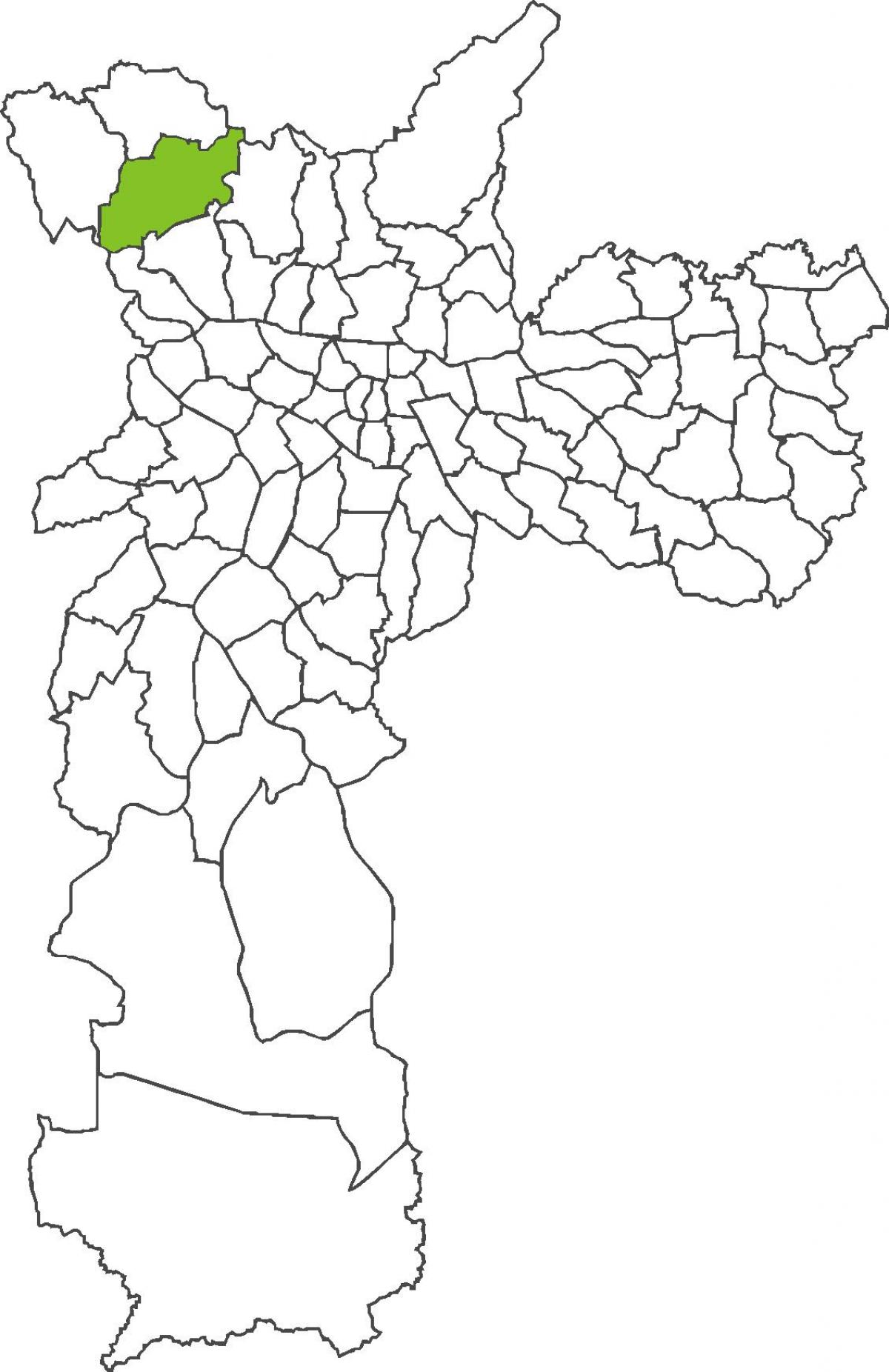 Mapa powiat Jaraguá