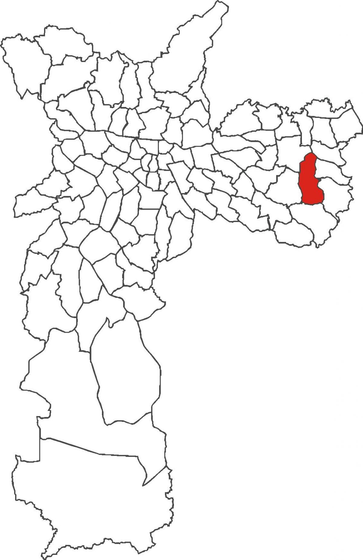 Mapa powiat Jose Bonifacio