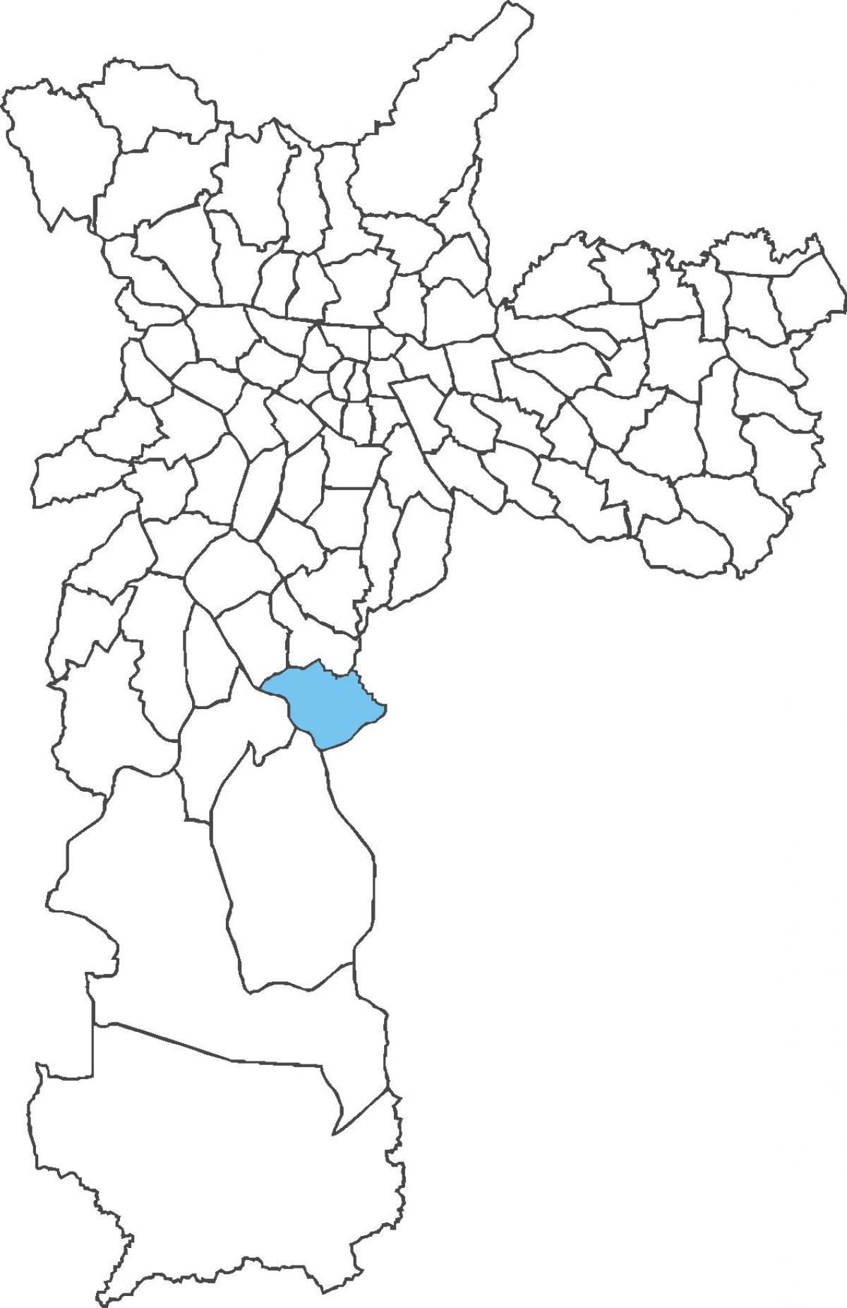 Mapa powiat Pereira