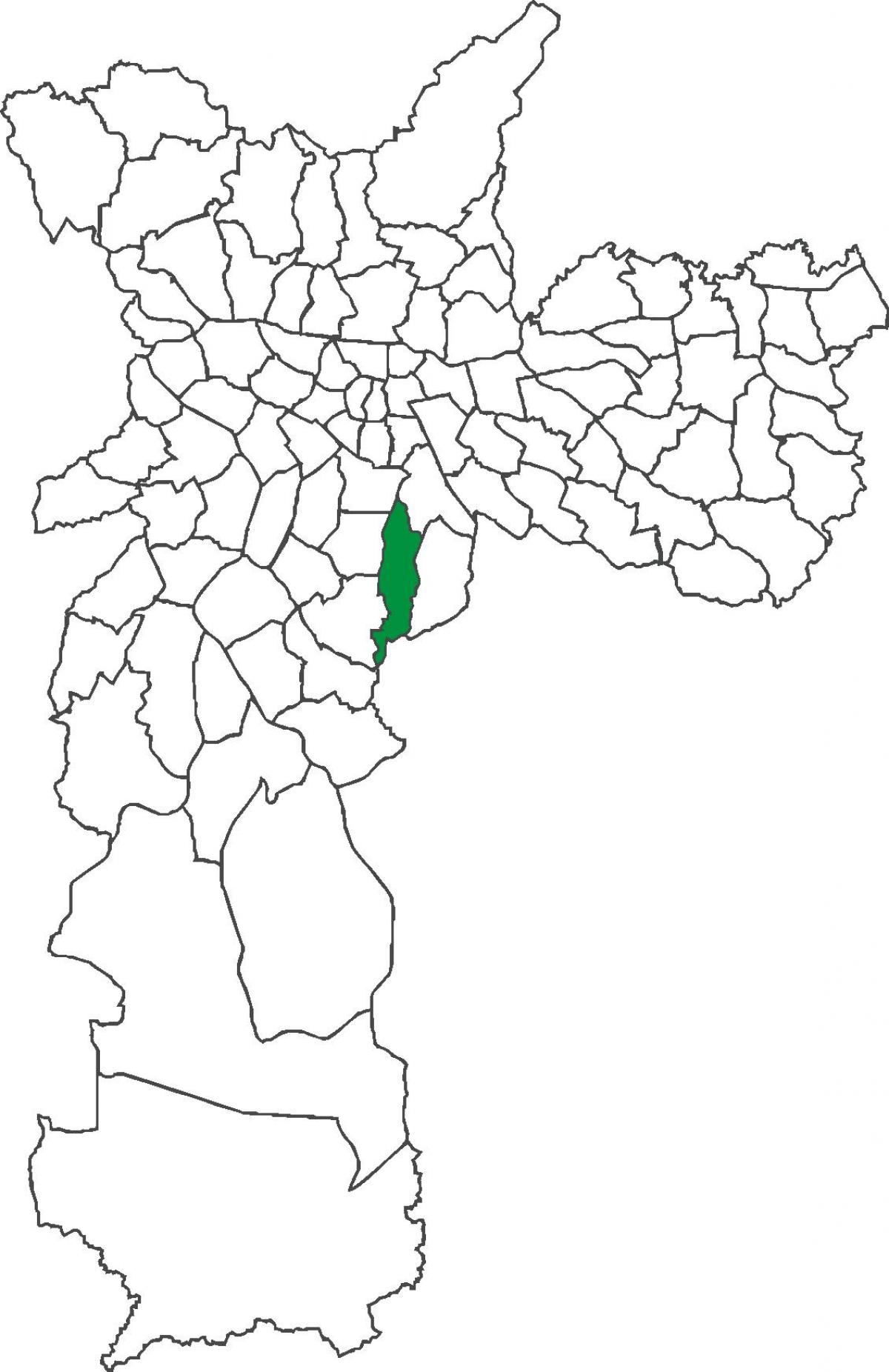 Mapa powiat Cursino