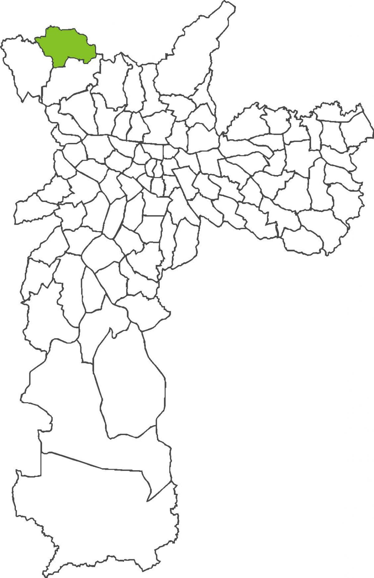 Mapa powiat Перус