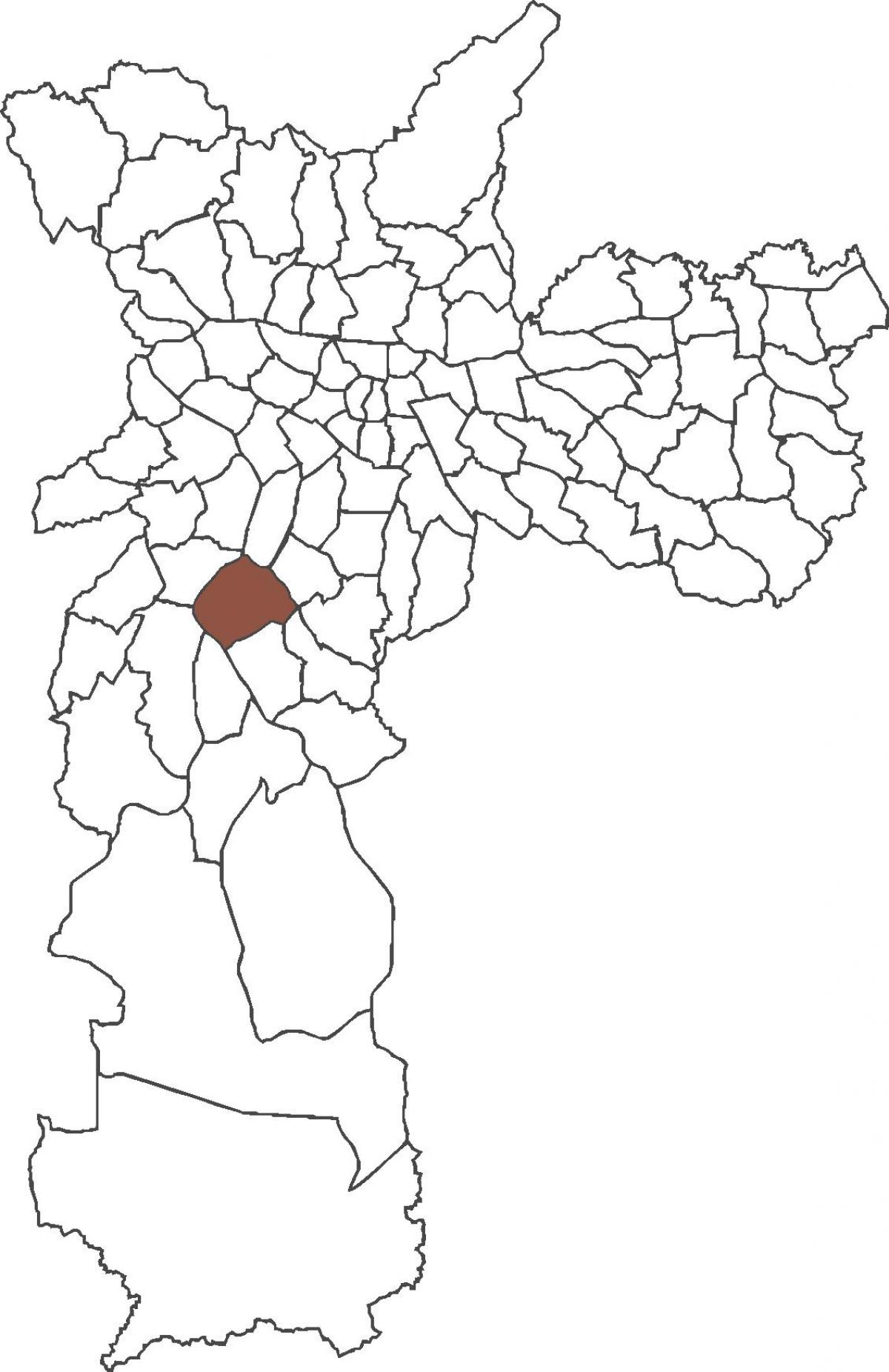 Mapa Santo Amaro powiat