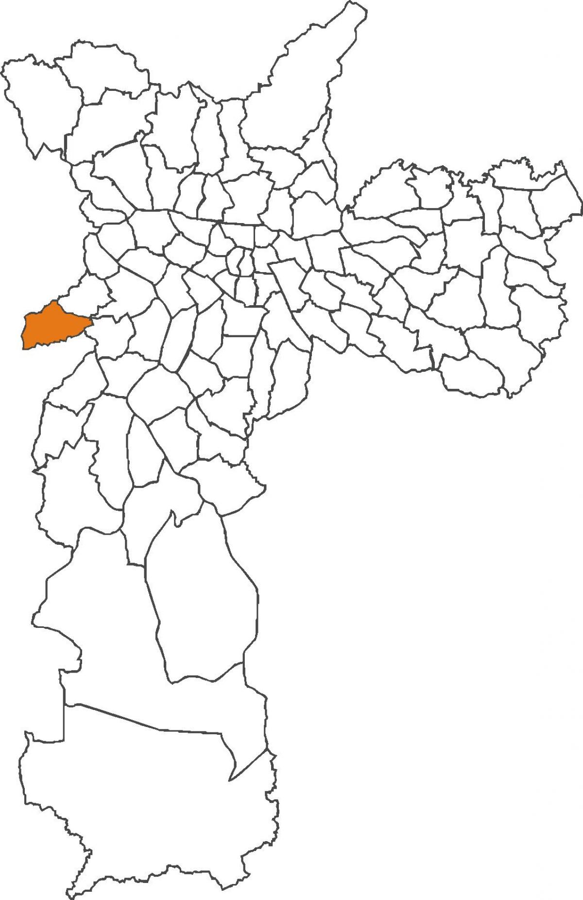 Mapa Рапозо Tavares powiat