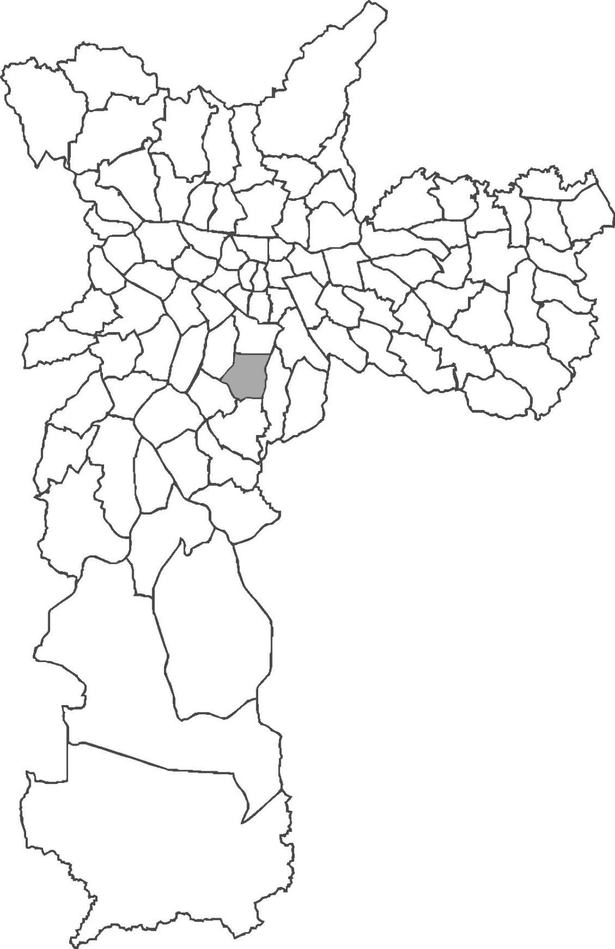Mapa powiat Сауди