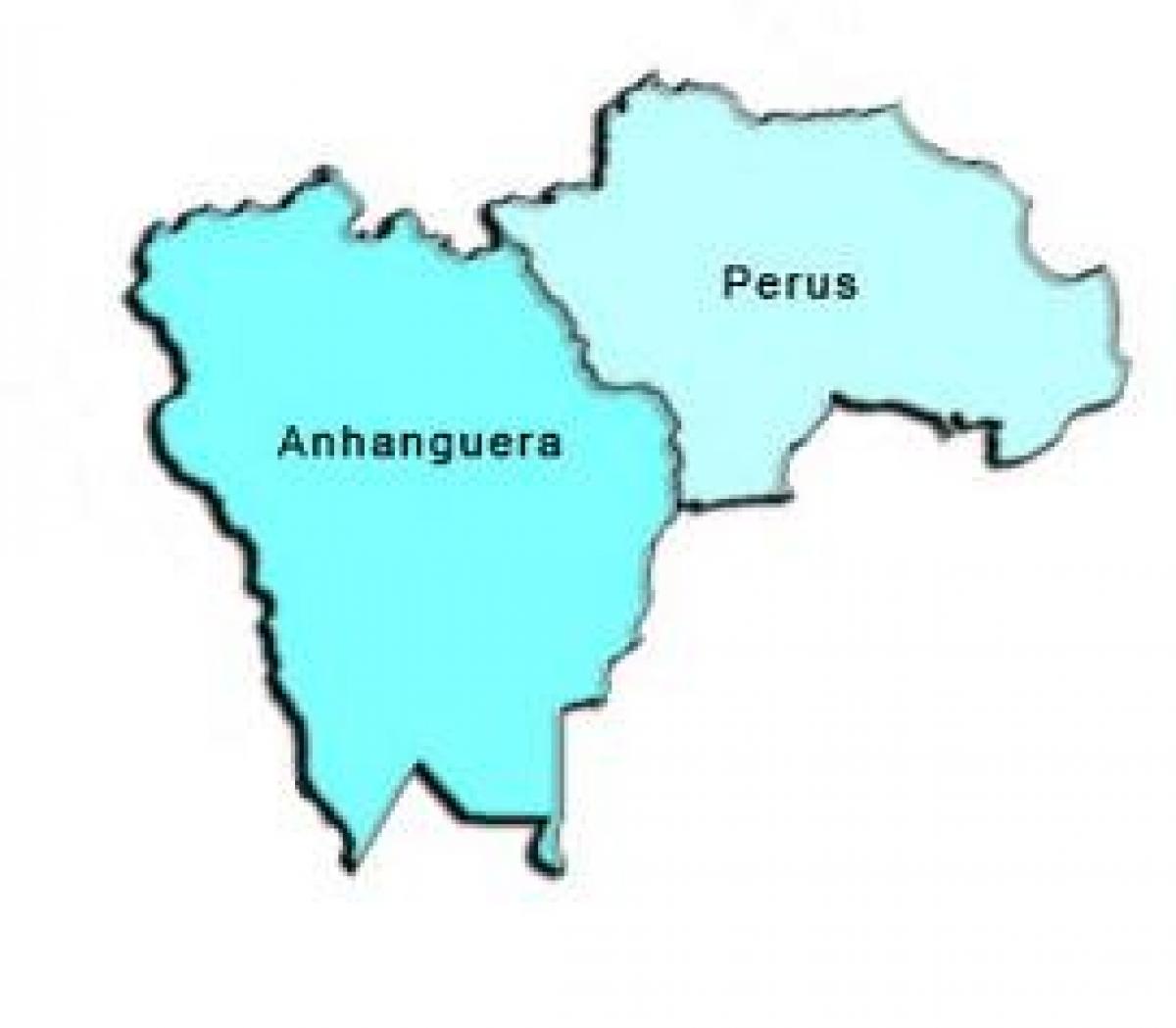 Mapa супрефектур Перус