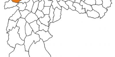 Mapa Rio Пекену powiat