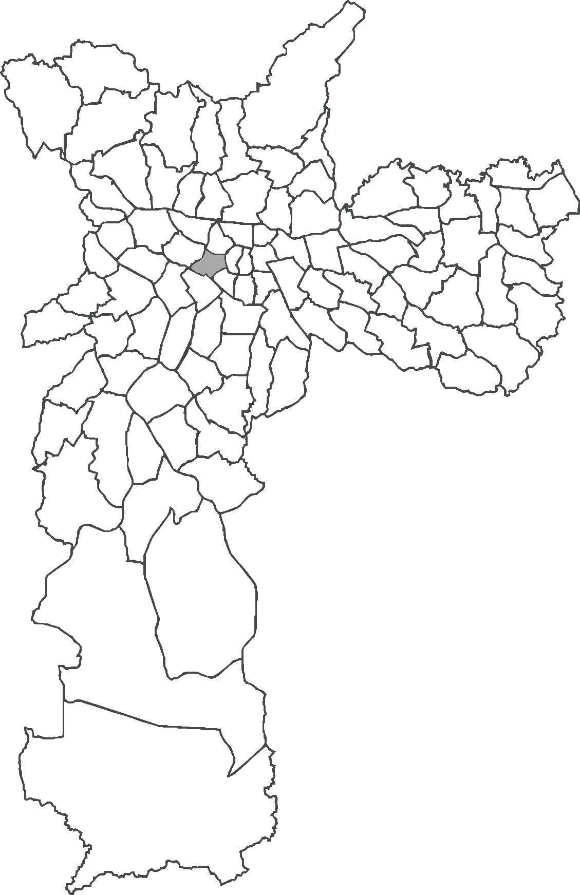 Mapa consolação i powiat