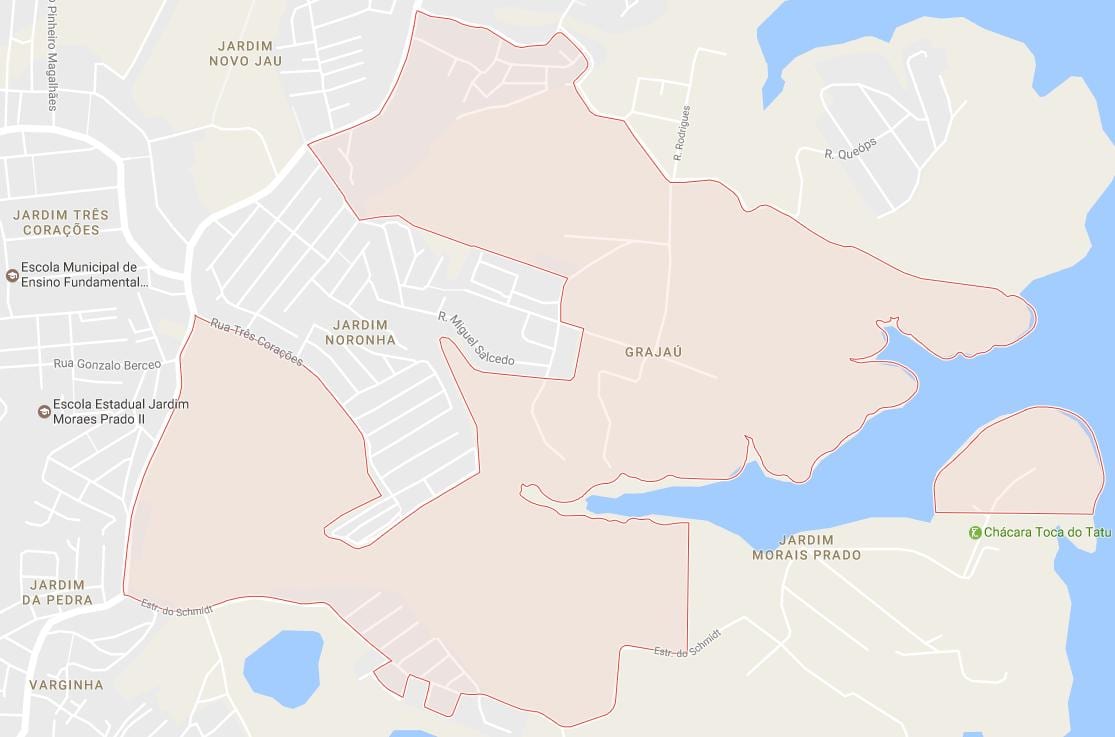 Mapa Sao Paulo Grajaú