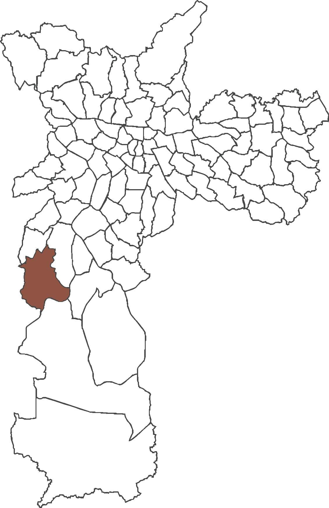 Mapa Jardim Anioła dzielnicy