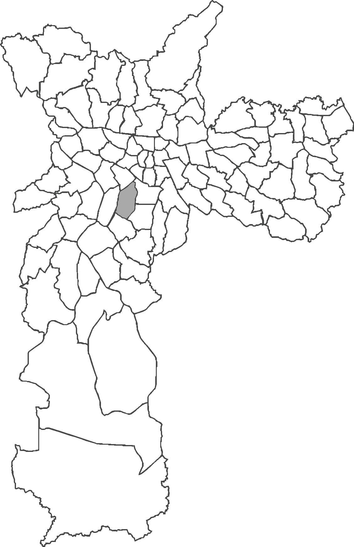 Mapa powiat Моэма