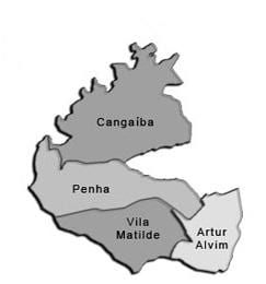 Mapa Peña prefekturze ... 