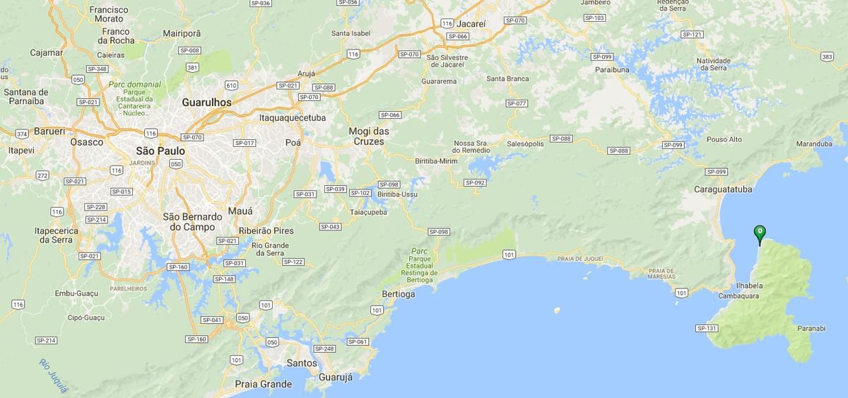 Mapa plaży Армасао