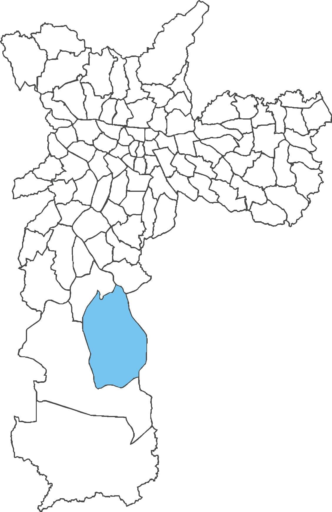Mapa powiat Grajaú