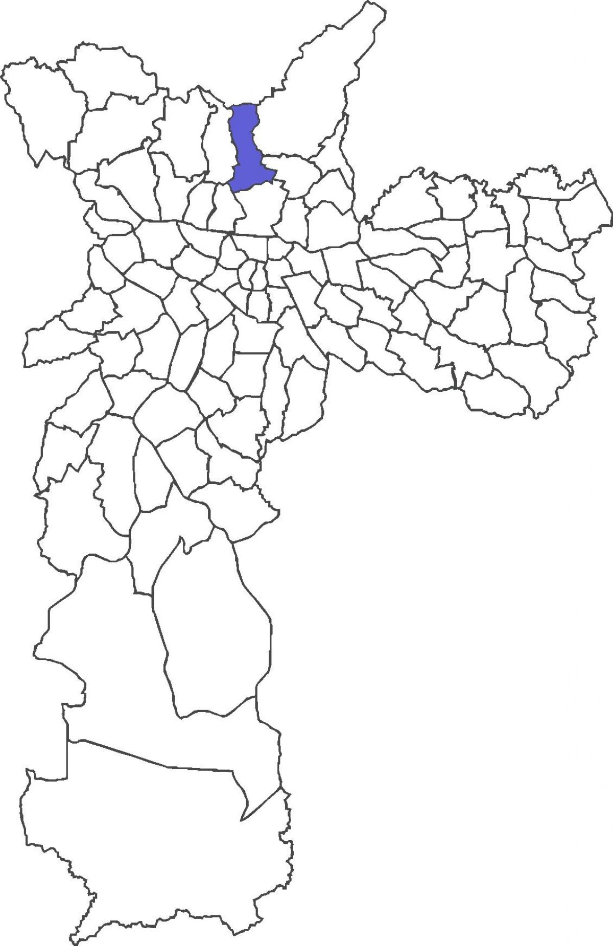 Mapa powiat Mandaqui