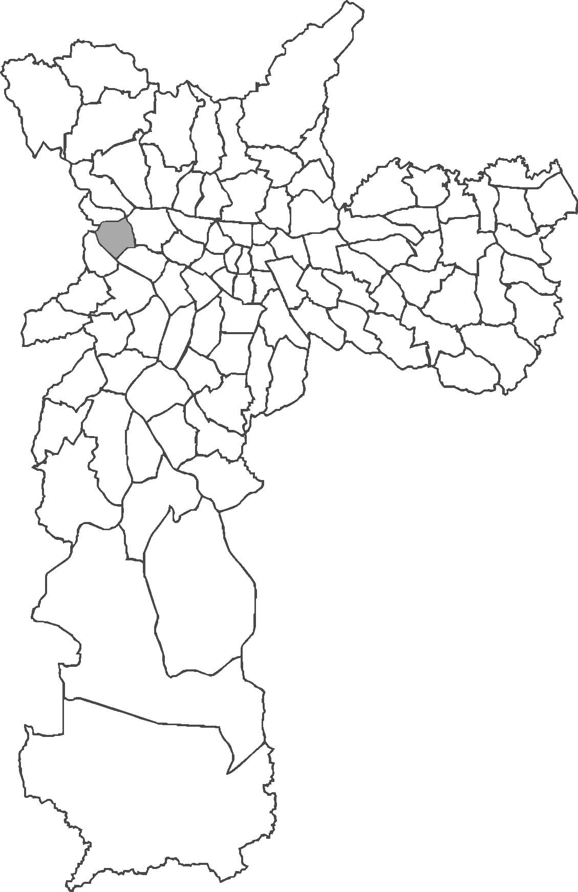 Mapa Vila Леопольдина powiat