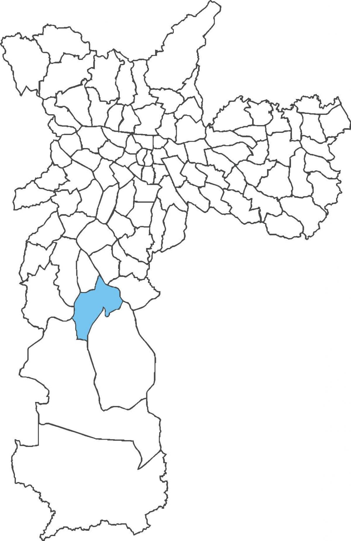 Mapa miasta Дутра powiat