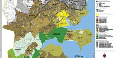 Карта'Boi M Мирим-Sao Paulo - przechwytywanie ziemi