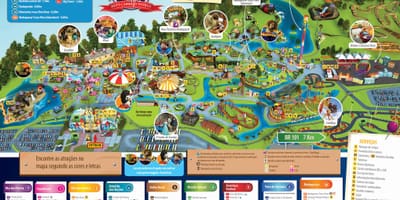 Mapa świata Beto Carrero