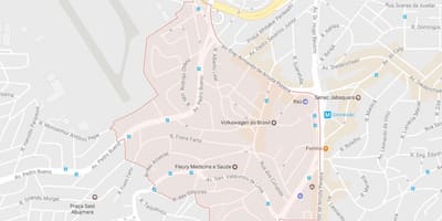 Mapa Sao Paulo Жабакуара