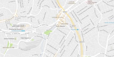 Mapa Sao Paulo Итакере