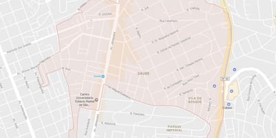 Mapa Sao Paulo-Сауди