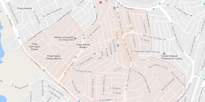 Mapa miasta Sao Paulo Дутра