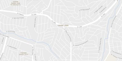 Mapa miasta Sao Paulo Líder