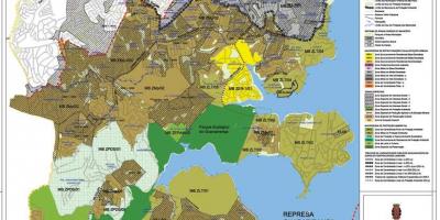Карта'Boi M Мирим-Sao Paulo - przechwytywanie ziemi