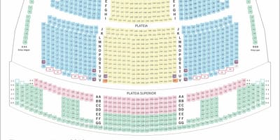 Mapa Alfa teatro São Paulo