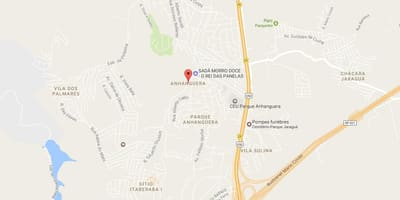Mapa Sao Paulo Anhangüera