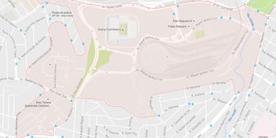 Mapa Artur w mieście São Paulo