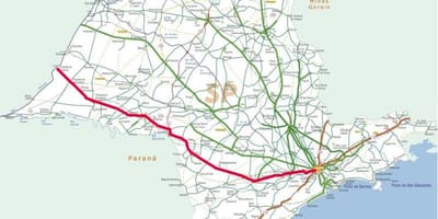 Mapa autostrady Рапозо Tavares - SP 270