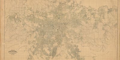 Mapa były Sao Paulo - 1943
