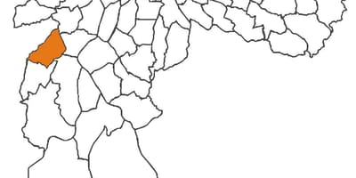 Mapa Campo Лимпо powiat