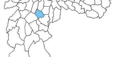 Mapa Campo Belo powiat