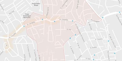 Mapa Sao Paulo Cangaíba