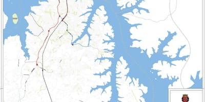 Mapa Capela do Socorro-Sao Paulo - dróg