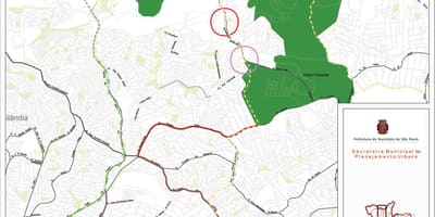 Mapa Casa Przylądka, Sao Paulo - dróg