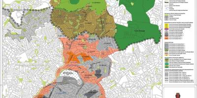 Mapa Casa Przylądka, Sao Paulo - przechwytywanie ziemi
