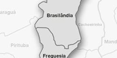 Mapa Freguesia zrobić sub-prefektura -