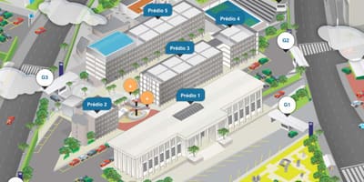 Mapa fundacja Armando Алвареса Пентеадо internetowej faap