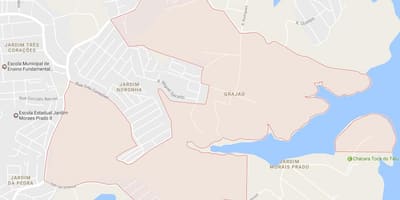 Mapa Sao Paulo Grajaú