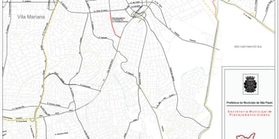 Mapa Ipiranga-Sao Paulo - dróg