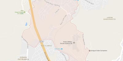 Mapa Jaraguá-Sao Paulo