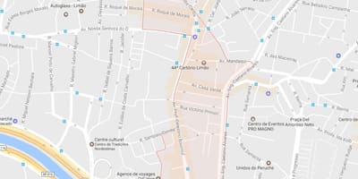 Mapa Sao Paulo Limão