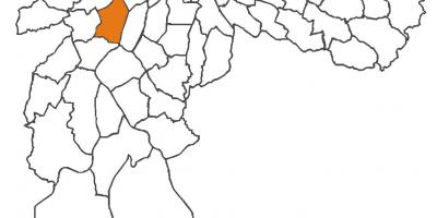 Mapa dzielnicy Morumbi