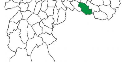 Mapa powiat Sapopemba
