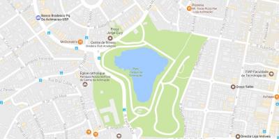 Mapa park aklimatyzacji Sao Paulo