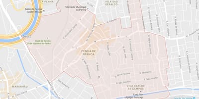 Mapa Peña-Sao Paulo